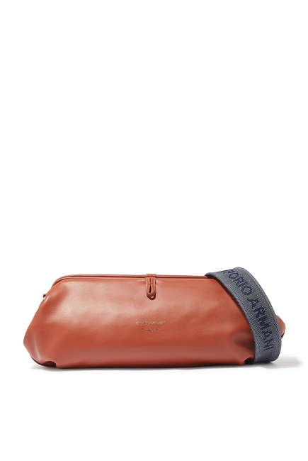 Oversized Clutch Bag with Strap